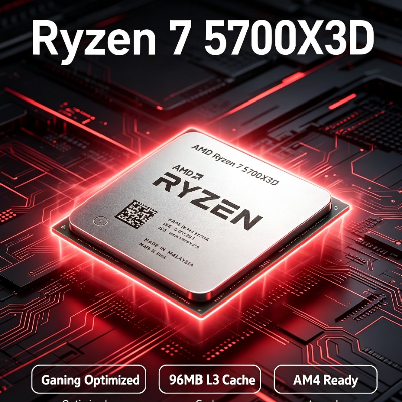 Amd Cpu Ryzen 7 - Ryzen 7 5700X3D バルクデスクトッププロセッサ AM4 8コア