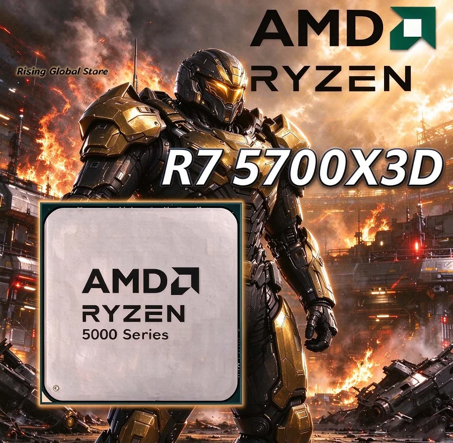 AMD Ryzen 7 5700X3D ゲーミングCPU、8 - Amd Cpu Ryzen 7 のレビューと価格