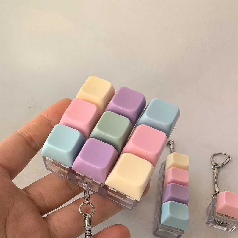 2026マカロンカラーメカニカルキーボードテスターキーホルダ - Gaming Keyboard Test のレビューと価格