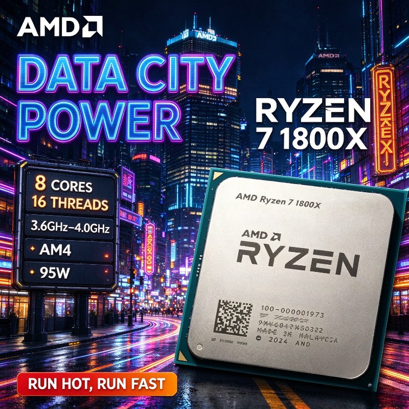 新品 AMD Ryzen 7 1800X R7 1800X  - Amd Cpu Ryzen 7 のレビューと価格