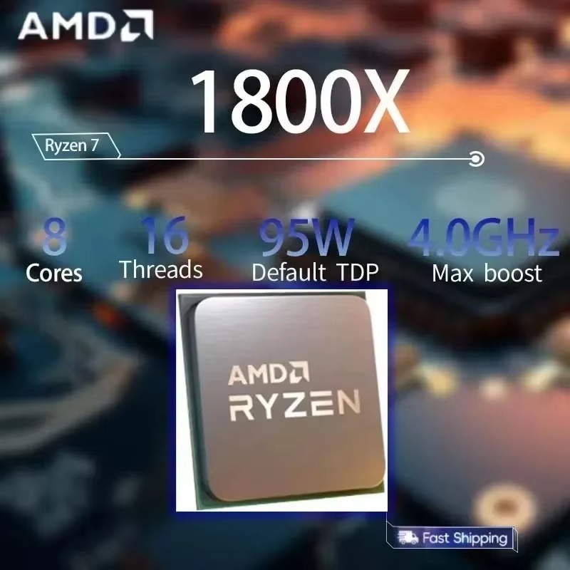 新品 AMD Ryzen 7 1800X R7 1800X  - Amd Cpu Ryzen 7 のレビューと価格
