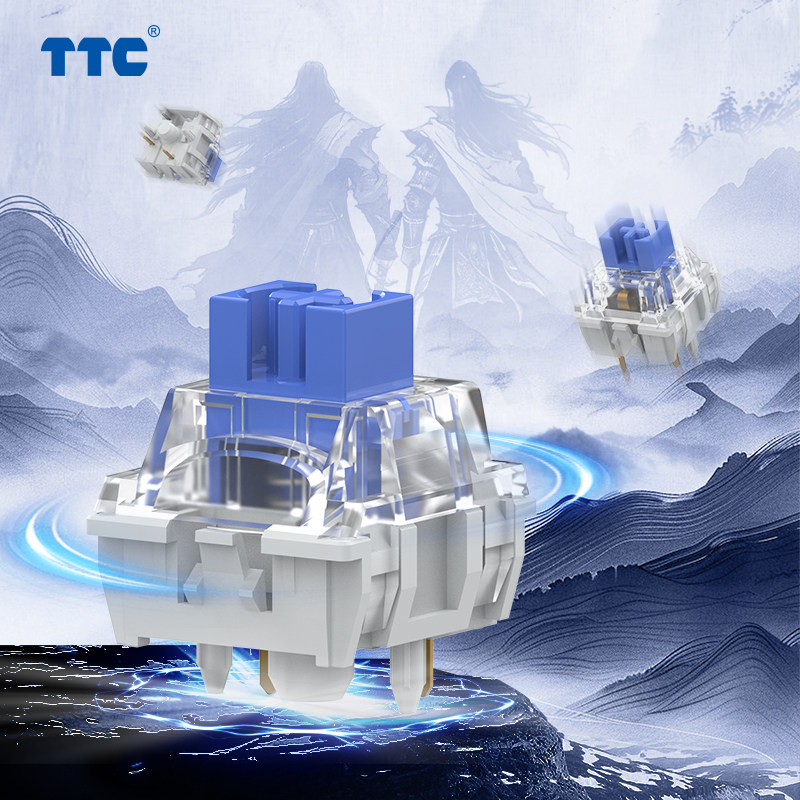 TTC Brother V2 タクタイル クリッキー 5 ピ - Gaming Keyboard Hot Swappable のレビューと価格