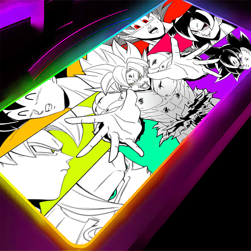 RGB マウスパッド ドラゴンボール トランクス ゲームアク - Gaming Keyboard No Rgb のレビューと価格