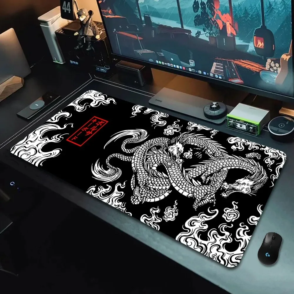 日本のドラゴンをモチーフにしたゲーミングマウスパッド。速い操 - Gaming Keyboard Nearby のレビューと価格