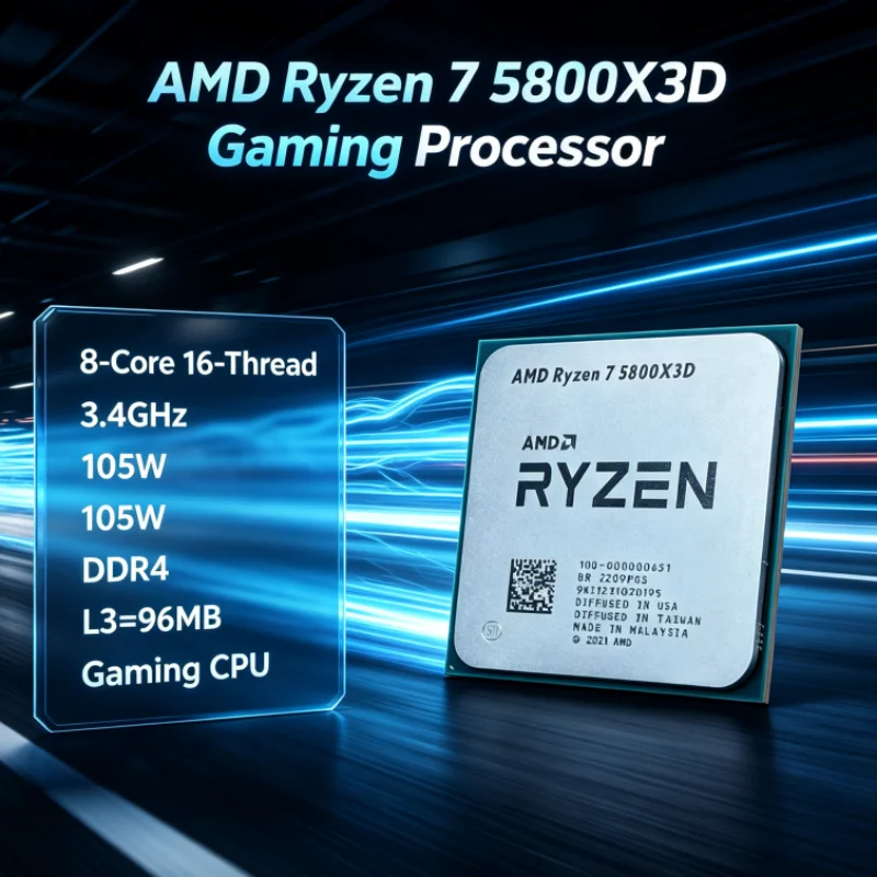 AMD R7 5800X3D 96MB CPUプロセッサー  - Amd Cpu Ryzen 7 のレビューと価格